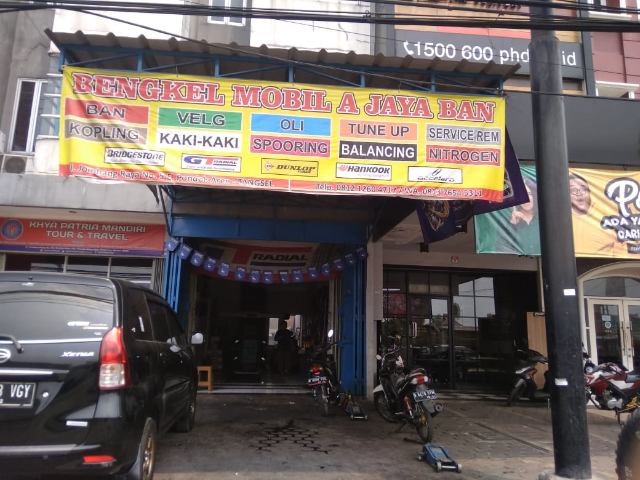 Bengkel Mobil A Jaya Ban - Tangerang Selatan A Jaya Ban - Bengkel Mobil